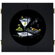 Michael Godard Olive Party Dart Cabinet, GODDC-12